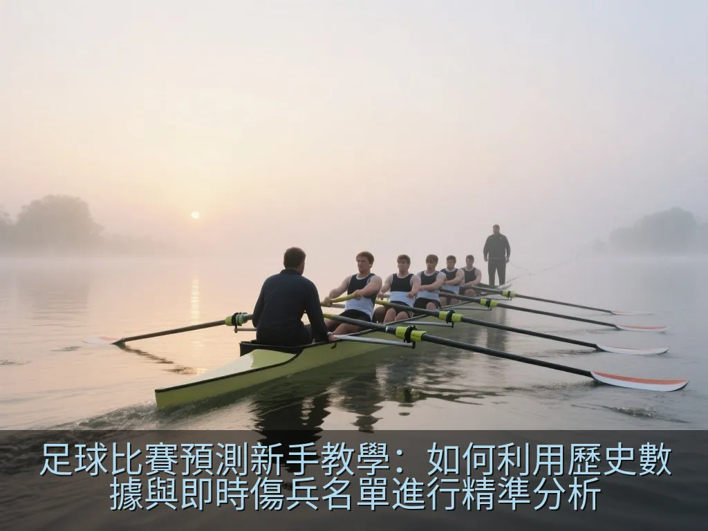 足球比賽預測新手教學：如何利用歷史數據與即時傷兵名單進行精準分析