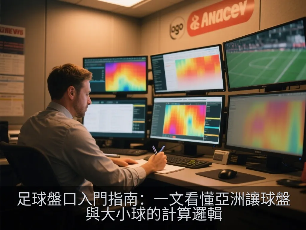 抽象的3D數據可視化圖表，呈現比賽概率曲線與分析柱狀圖